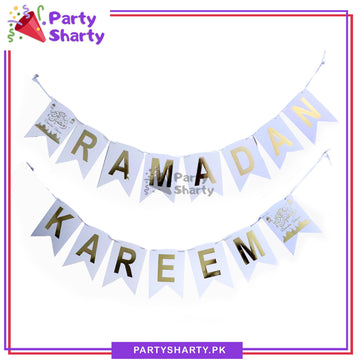 Ramadan Kareem Card Banner For Ramadan Iftar Party Decoration and Celebration